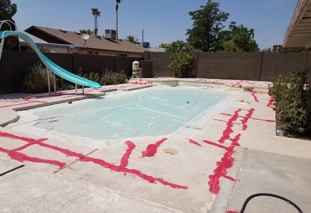 concrete pool deck repair